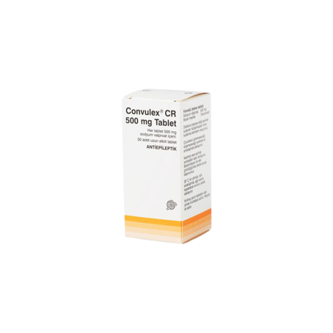 Convulex CR 500 mg Tablet