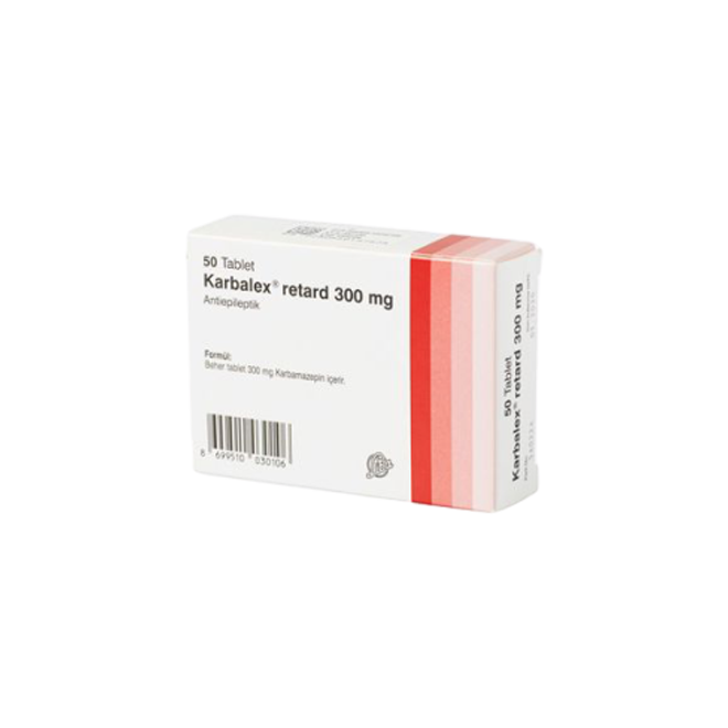 Karbalex Retard 300 mg Prolonged Relase Tablet