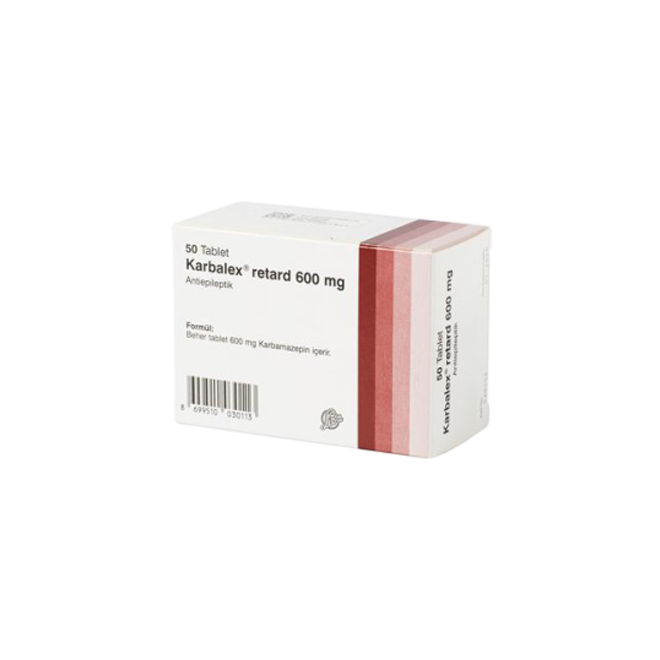 Karbalex Retard 600 mg Prolonged Relase Tablet